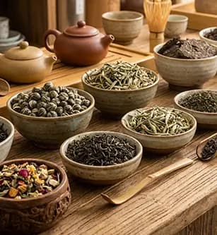 Vendita di tè sfuso